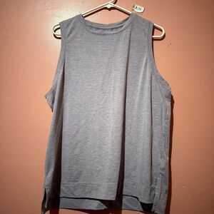 All In Motion Womens Tank Top L Large Purple Active Wear Sleeveless Shirt